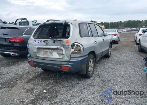 2002 Hyundai Santa Fe Gls/Lx from USA, damaged, VIN KM8SC13DX2U318316